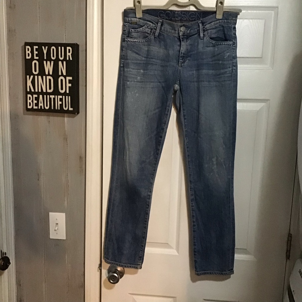 Goldsign Frontier Jeans.  Size 27